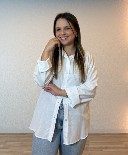 Camisa Primavera - Linho com Algodão